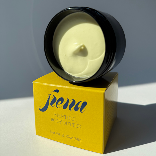 Menthol Body Butter – Cooling Moisture for Tired Areas