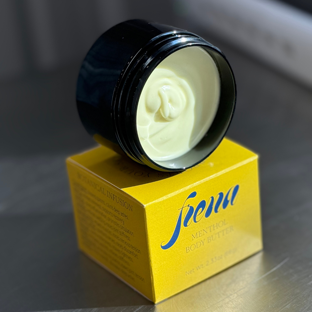Menthol Body Butter | Cooling Moisture for Tired Areas