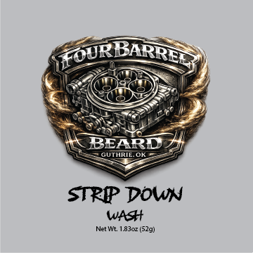 Strip Down Wash | Charcoal Face & Beard Wash